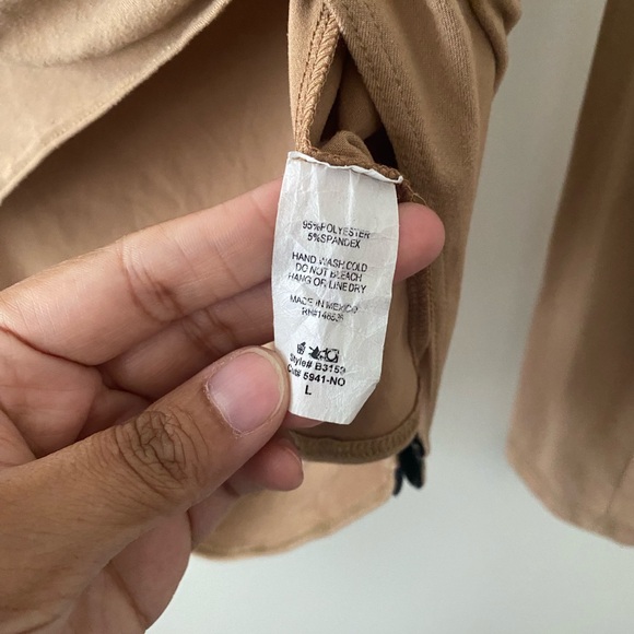 Fashion Nova Show some knowledge off shoulder bodysuit - mocha - Picture 12 of 12